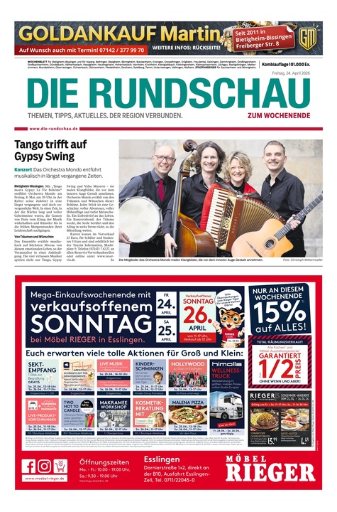 Die Rundschau 24.04.2026