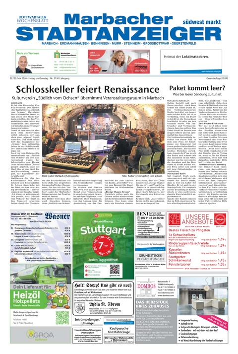 Marbacher Stadtanzeiger 22.05.2026