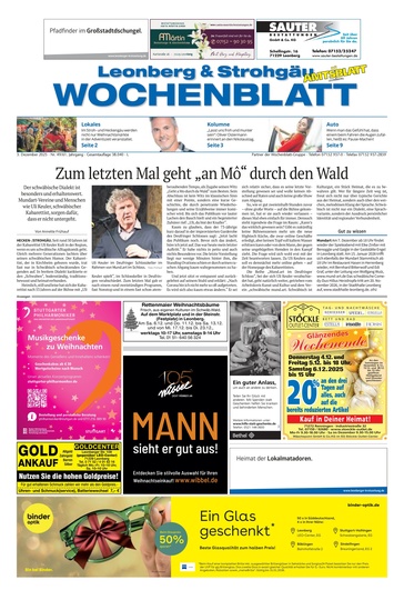 Leonberger Wochenblatt 03.12.2025