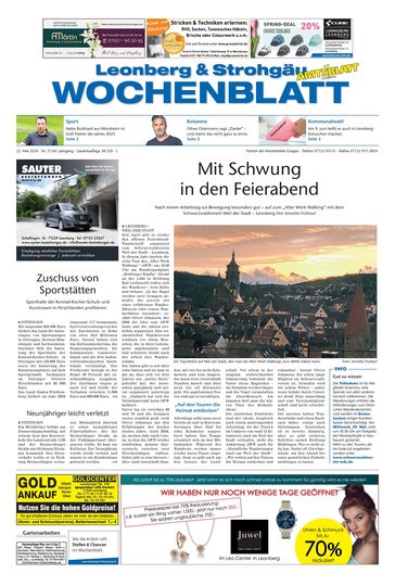 Leonberger Wochenblatt 22.05.2024