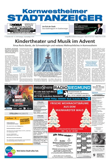 Kornwestheimer Stadtanzeiger 11.12.2025