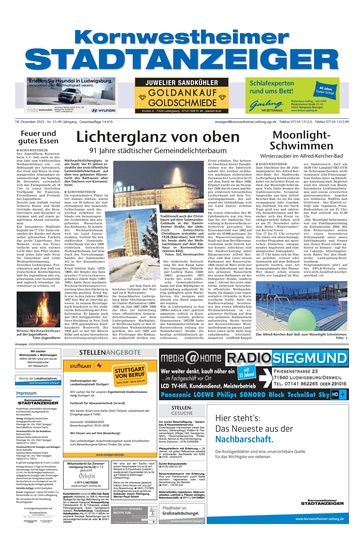 Kornwestheimer Stadtanzeiger 18.12.2025