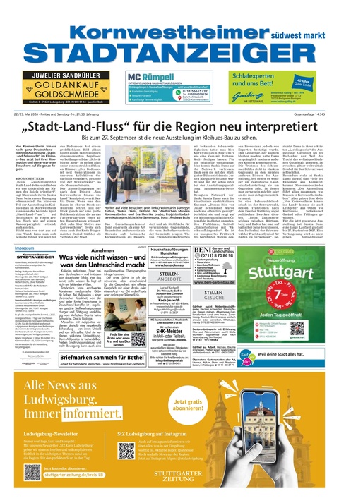 Kornwestheimer Stadtanzeiger 22.05.2026