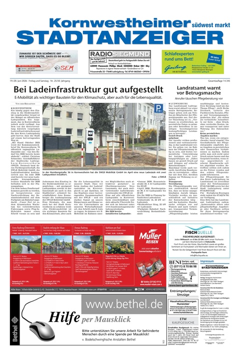 Kornwestheimer Stadtanzeiger 19.06.2026