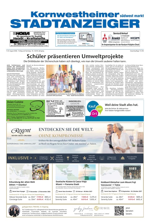 Kornwestheimer Stadtanzeiger 07.08.2026