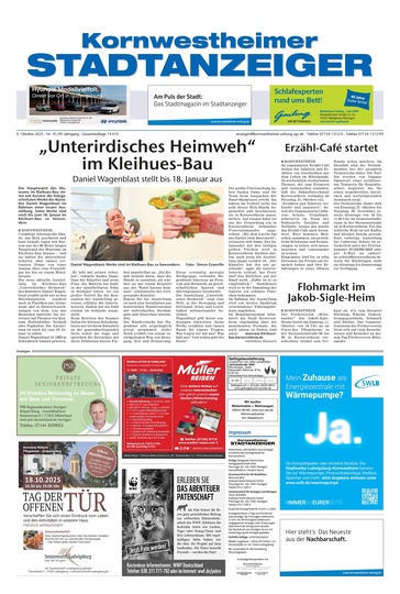 Kornwestheimer Stadtanzeiger 09.10.2025