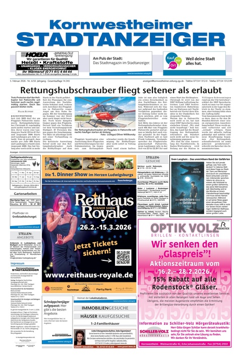 Kornwestheimer Stadtanzeiger 05.02.2026