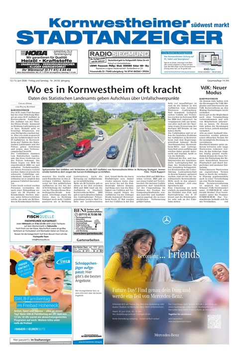 Kornwestheimer Stadtanzeiger 12.06.2026