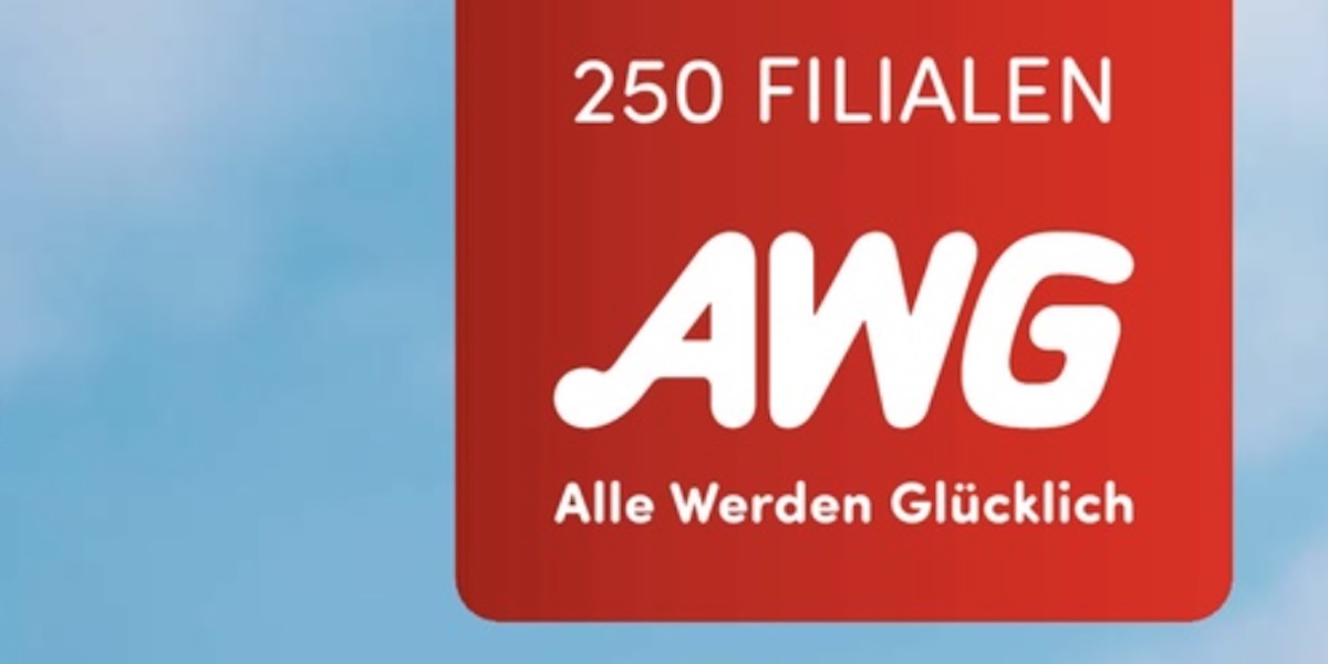 AWG feiert mit 250 Filialen in den Frühling